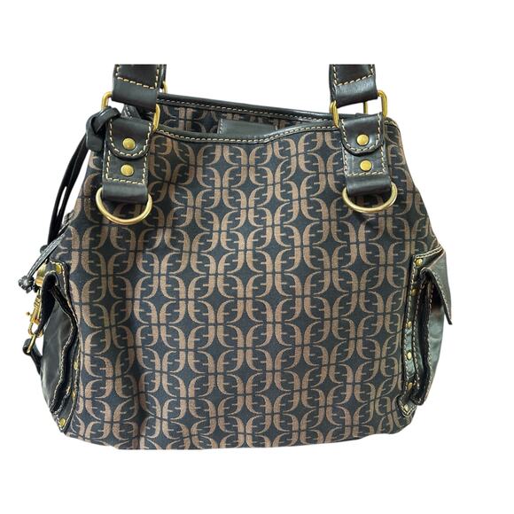 Fossil Signature Monogram Handbag w/Key Hang Tag - Picture 1 of 9